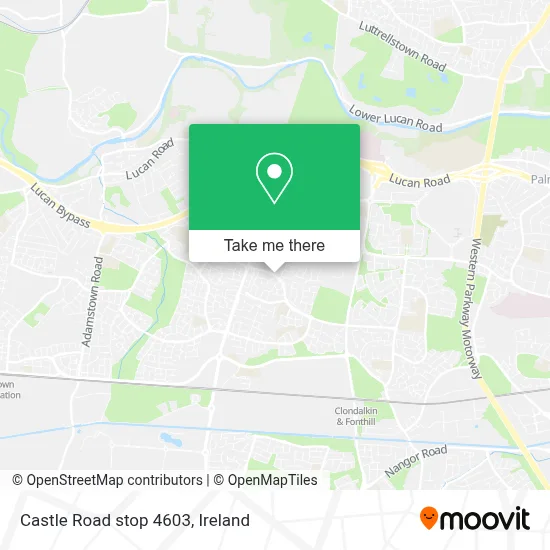 Castle Road stop 4603 map