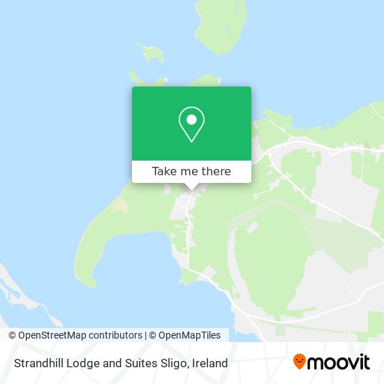 Strandhill Lodge and Suites Sligo map