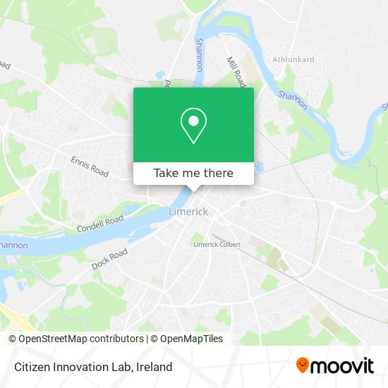 Citizen Innovation Lab map
