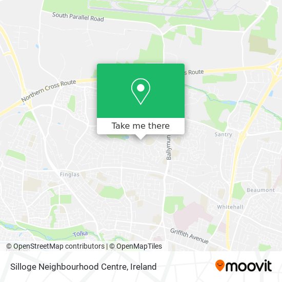 Silloge Neighbourhood Centre map