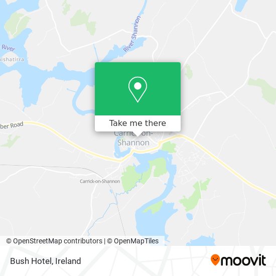 Bush Hotel map