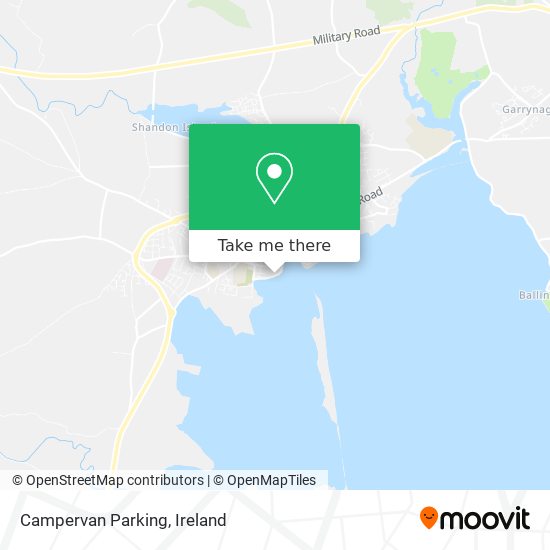 Campervan Parking map