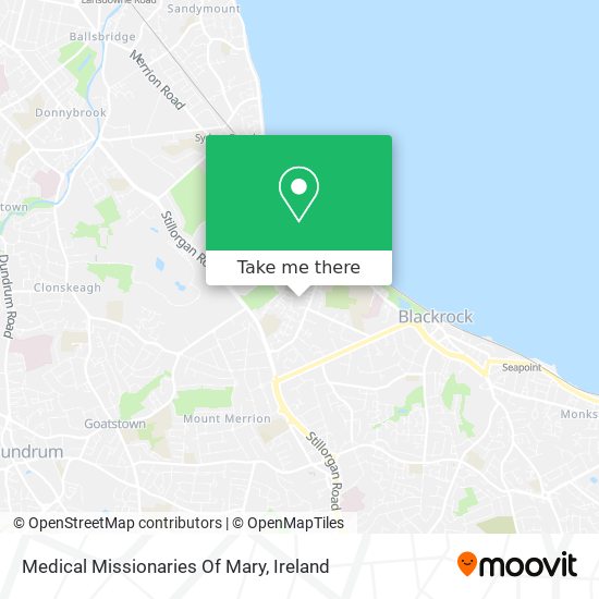 Medical Missionaries Of Mary map