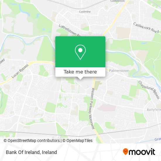 Bank Of Ireland map