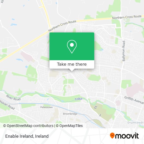 Enable Ireland map