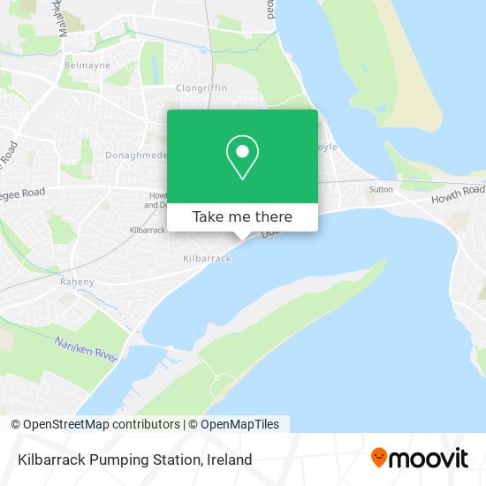 Kilbarrack Pumping Station map