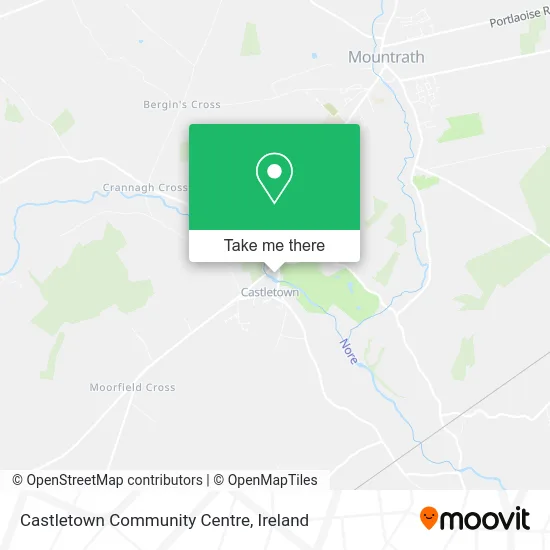 Castletown Community Centre map