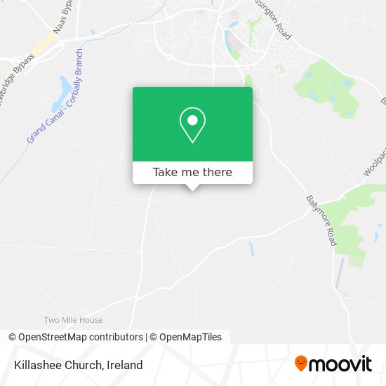 Killashee Church map