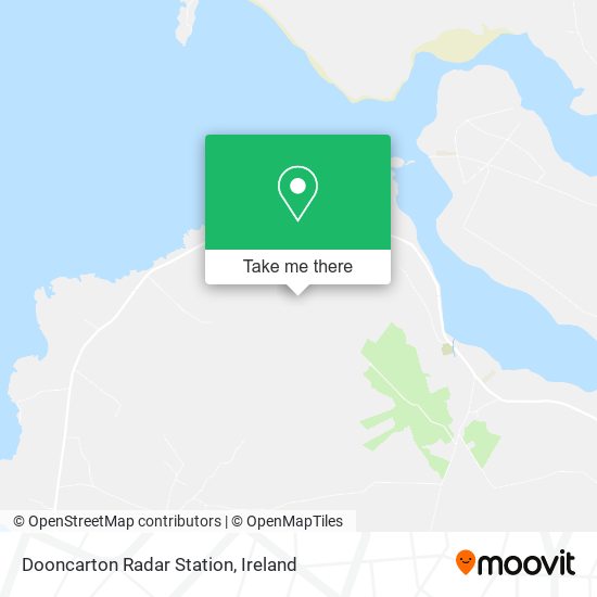 Dooncarton Radar Station map