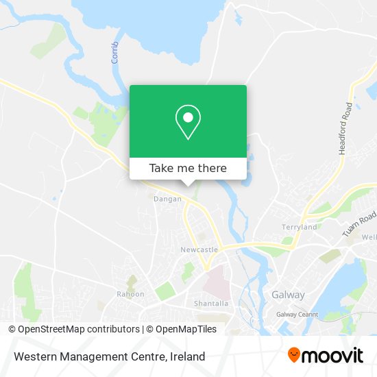 Western Management Centre map
