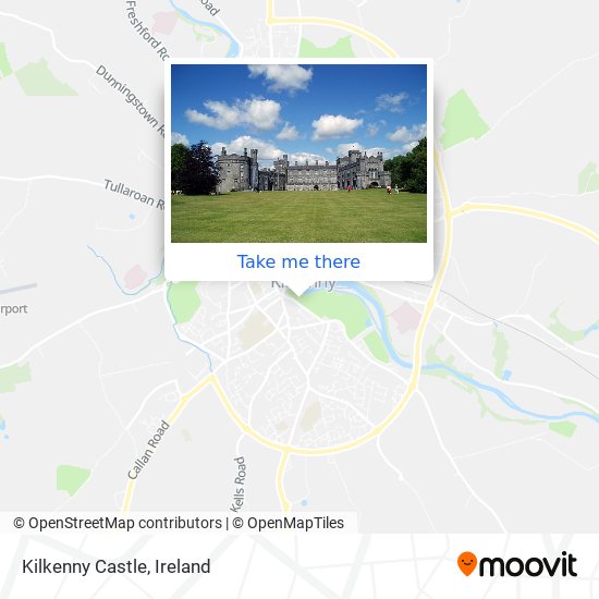Kilkenny Castle map