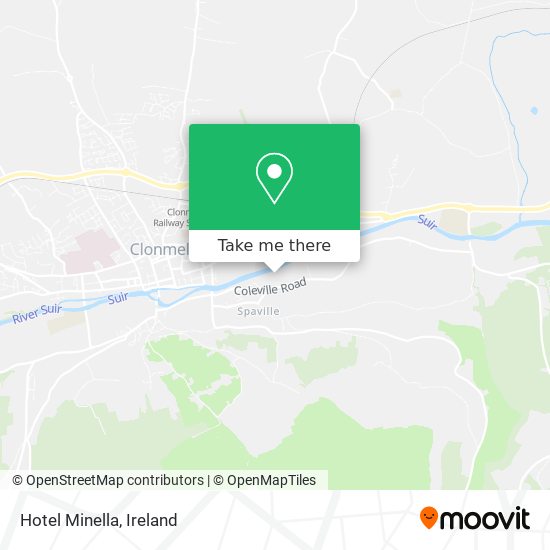Hotel Minella map