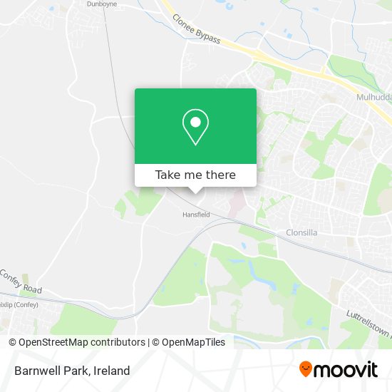 Barnwell Park map