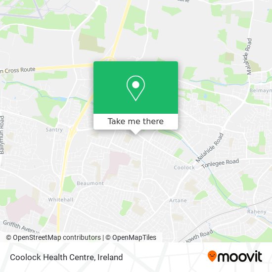 Coolock Health Centre map