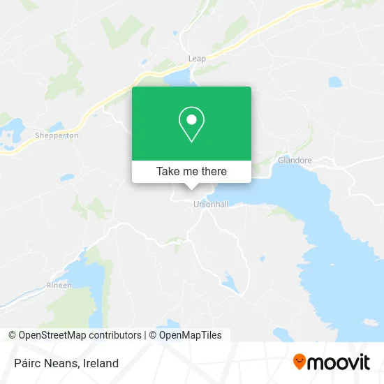 Páirc Neans map