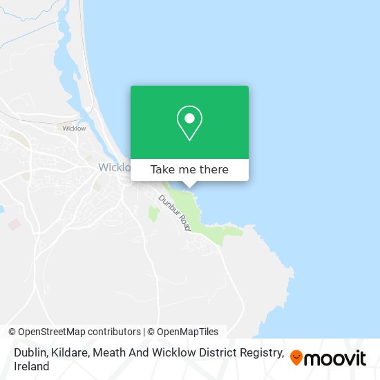 Dublin, Kildare, Meath And Wicklow District Registry map