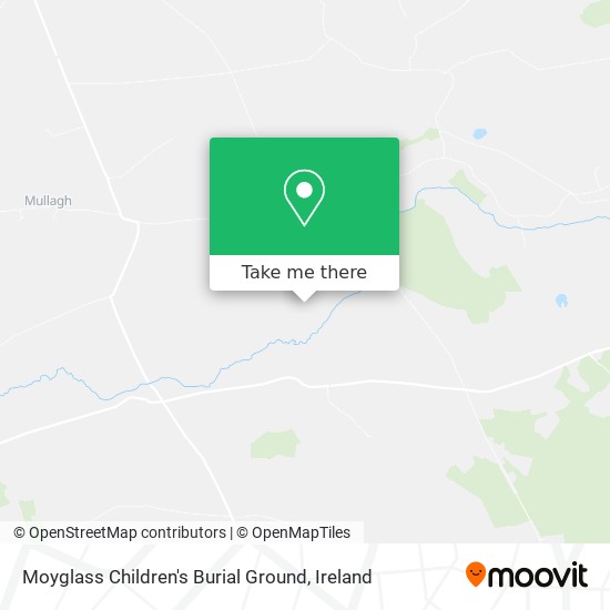 Moyglass Children's Burial Ground map