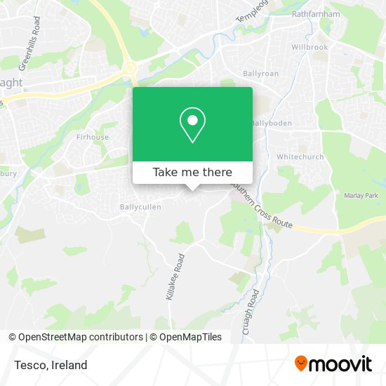 Tesco map