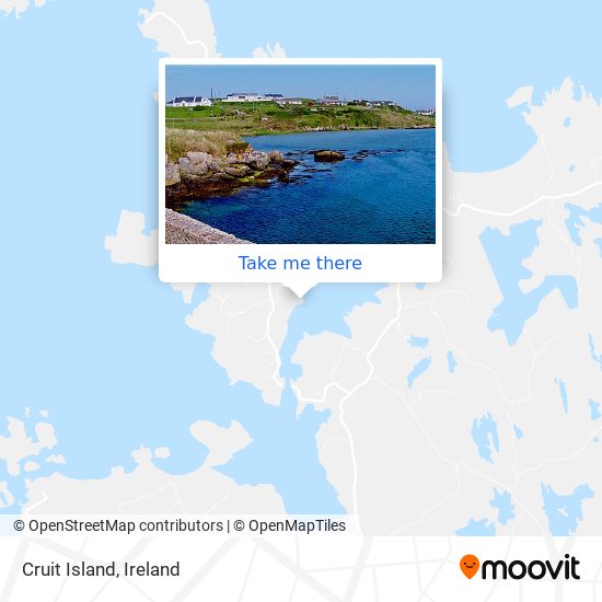 Cruit Island map