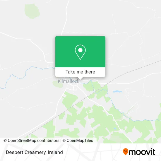 Deebert Creamery map