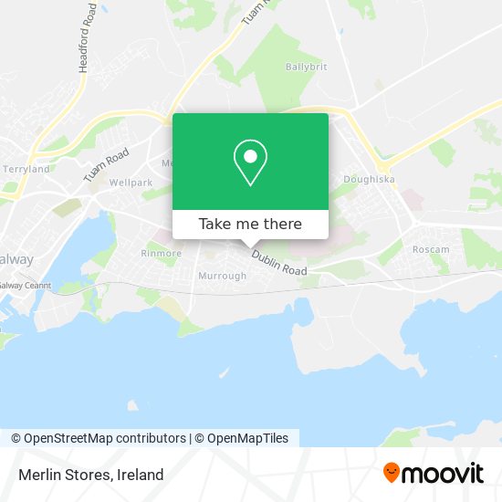 Merlin Stores map