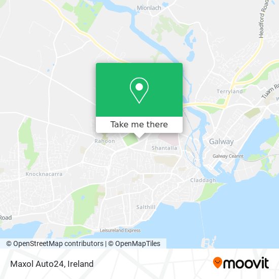 Maxol Auto24 map
