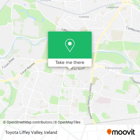 Toyota Liffey Valley plan