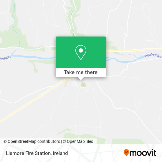 Lismore Fire Station map