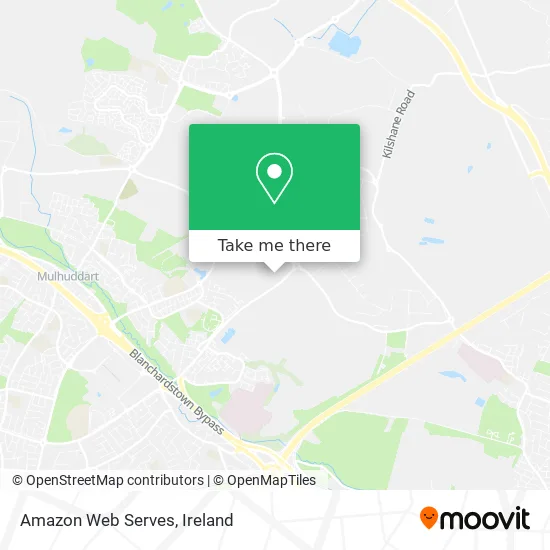 Amazon Web Serves map