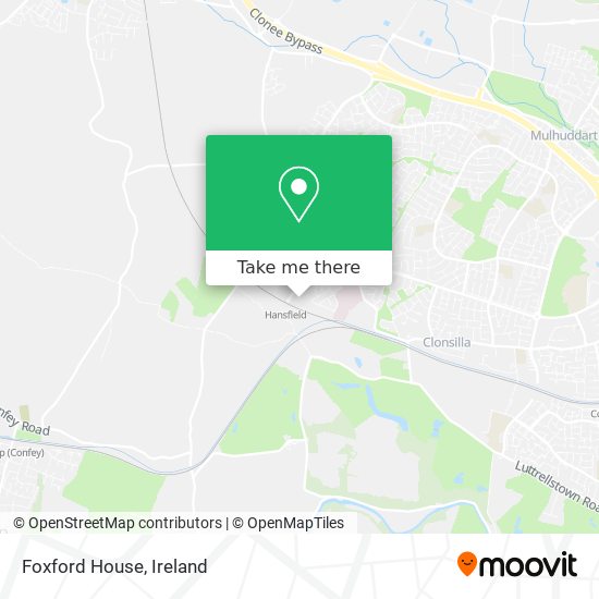 Foxford House map