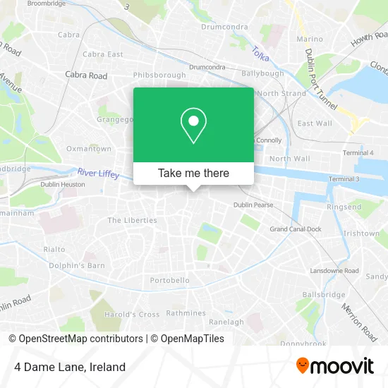 4 Dame Lane plan