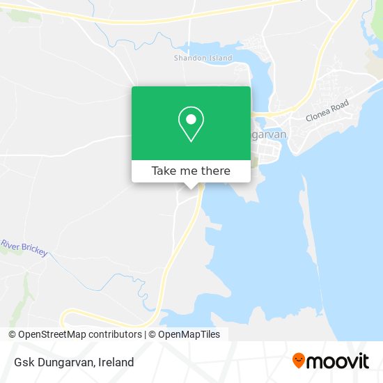 Gsk Dungarvan map