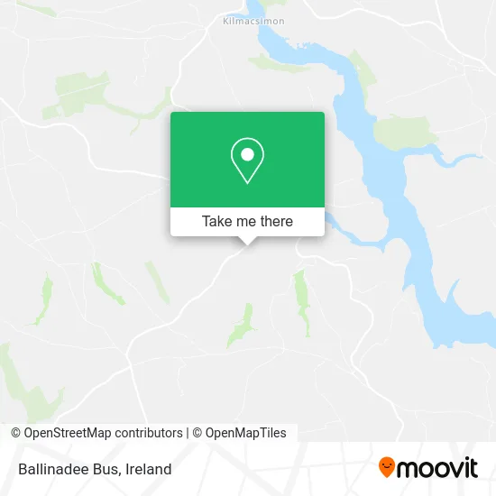 Ballinadee Bus map