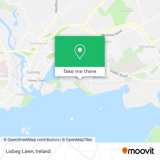 Lisbeg Lawn map