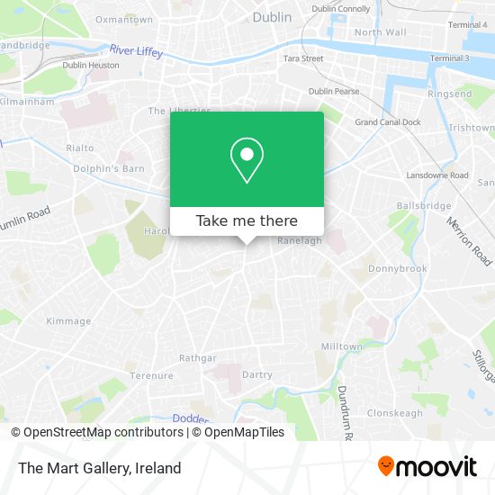 The Mart Gallery map
