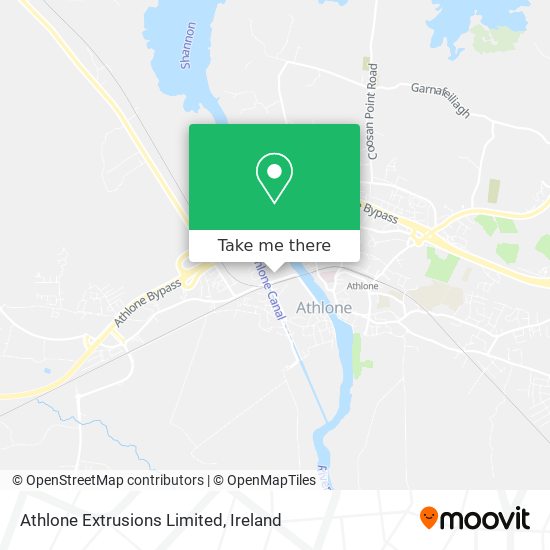 Athlone Extrusions Limited map
