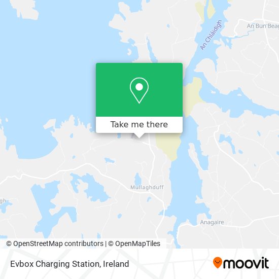 Evbox Charging Station map