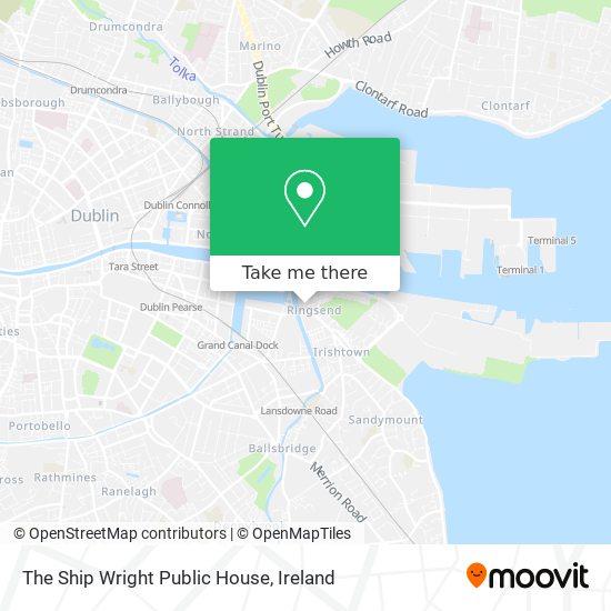 The Ship Wright Public House map