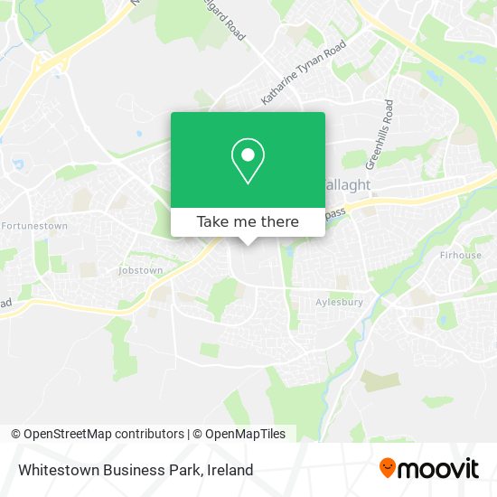 Whitestown Business Park map