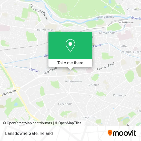 Lansdowne Gate map
