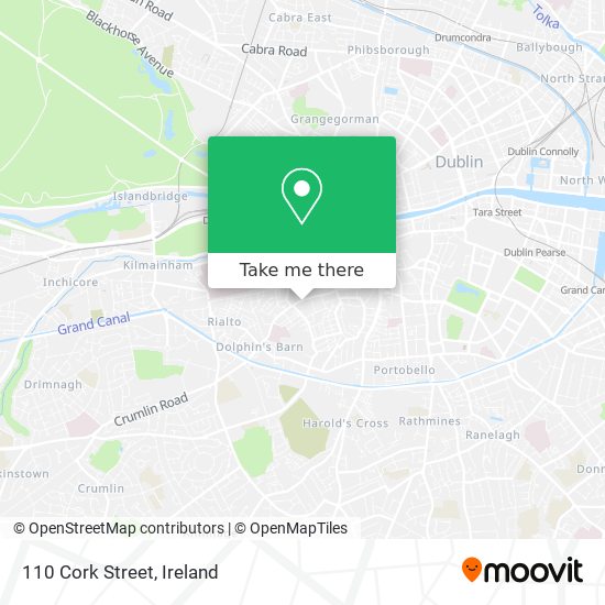 110 Cork Street map
