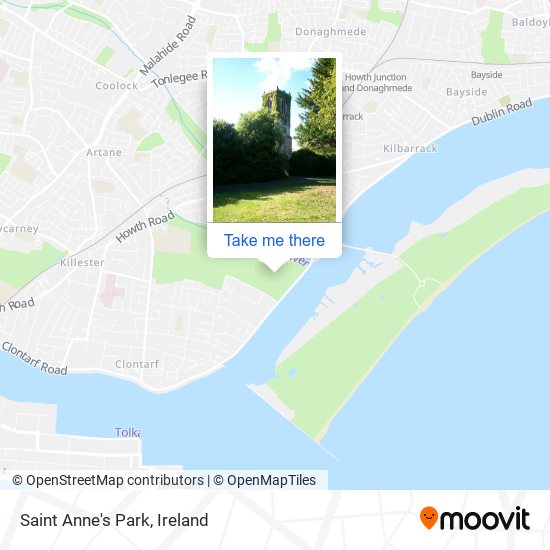 Saint Anne's Park plan