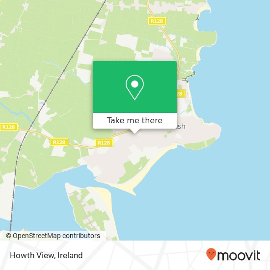 Howth View map