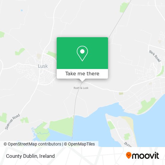County Dublin map