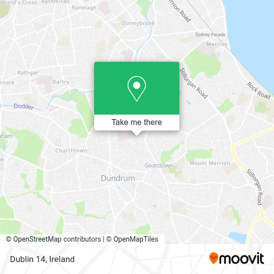 Dublin 14 map