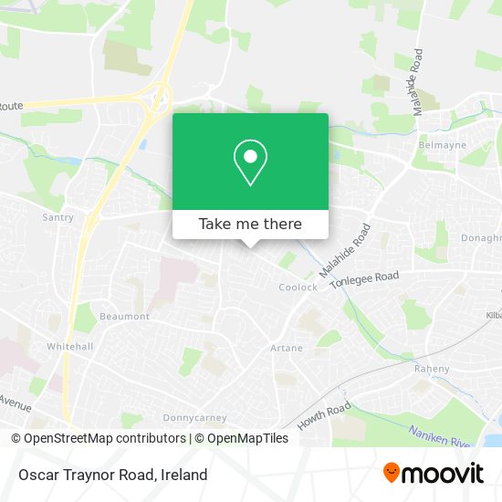 Oscar Traynor Road plan