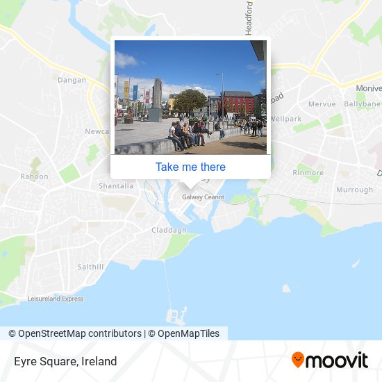 Eyre Square map