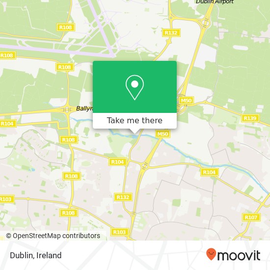 Dublin map