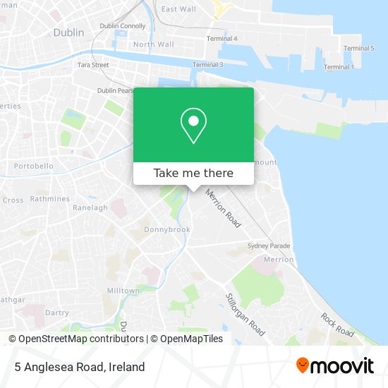 5 Anglesea Road map