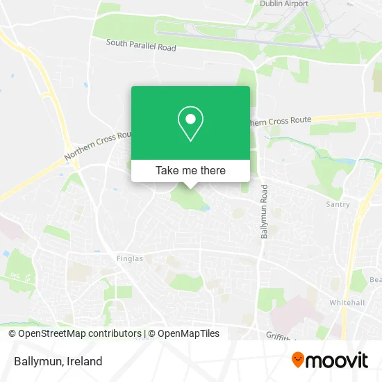 Ballymun map